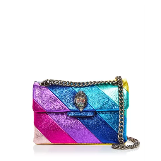 Top 10 🌟 KURT GEIGER LONDON Mini Kensington Leather Crossbody Metallic Multi 👍 3 Top 10 🌟 KURT GEIGER LONDON Mini Kensington Leather Crossbody Metallic Multi 👍