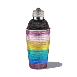 Outlet ❤️ KURT GEIGER LONDON Rainbow Crystal Cocktail Shaker - 150th Anniversary Exclusive Multi 🛒