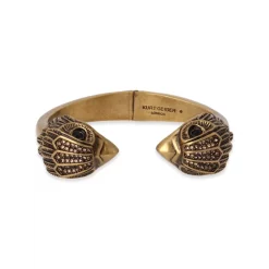 Buy ๐คฉ KURT GEIGER LONDON Eagle Hinged Bangle Bracelet Crystal Dorado ๐