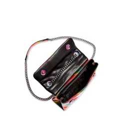Deals 😀 KURT GEIGER LONDON Kensington Medium Rainbow Glitter Quilted Crossbody Multi 😀 -Luxury Women Shoes Shop unnamed file 1035