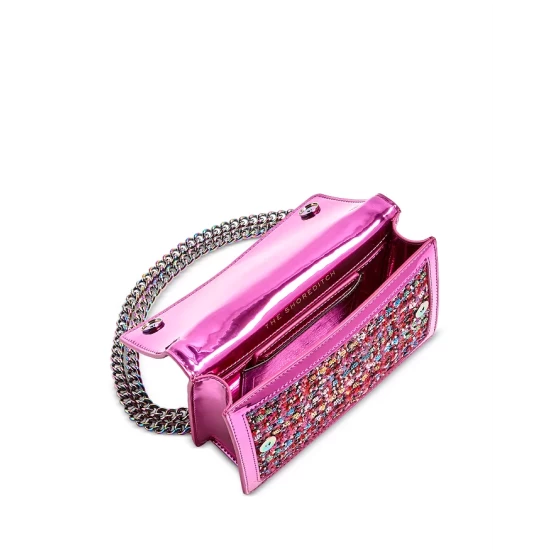 Coupon 🤩 KURT GEIGER LONDON Shoreditch Small Woven Crossbody Bright Pink ❤️ 4 Coupon 🤩 KURT GEIGER LONDON Shoreditch Small Woven Crossbody Bright Pink ❤️ - Image 2