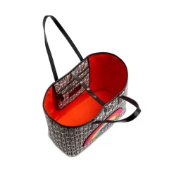 Coupon 😉 KURT GEIGER LONDON Monogram Print Richmond Shopper Charcoal ✔️ -Luxury Women Shoes Shop unnamed file 1069