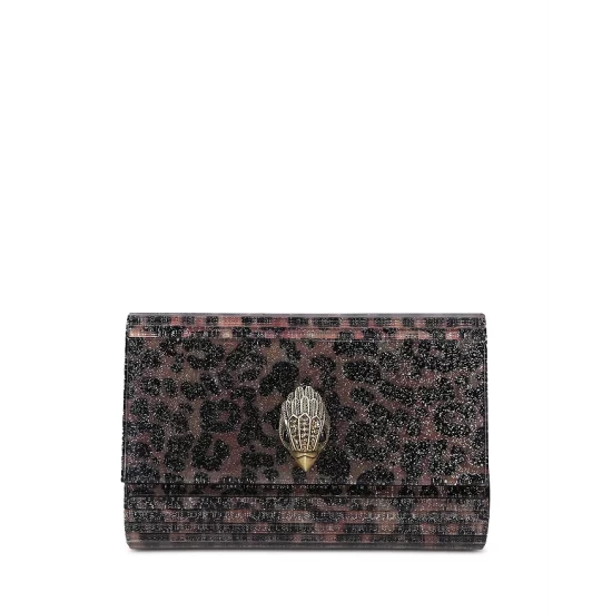 Best Pirce ❤️ KURT GEIGER LONDON Party Eagle Clutch Medium Brown 🥰 3 Best Pirce ❤️ KURT GEIGER LONDON Party Eagle Clutch Medium Brown 🥰