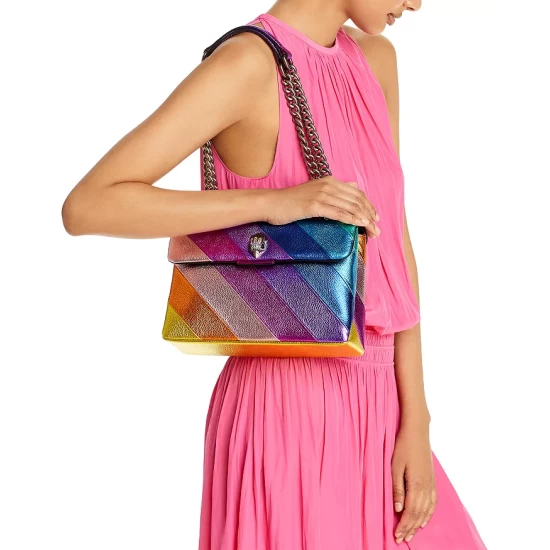 Cheapest ๐ KURT GEIGER LONDON Kensington Large Leather Bag Metallic Multi ๐งจ 4 Cheapest ๐ KURT GEIGER LONDON Kensington Large Leather Bag Metallic Multi ๐งจ - Image 2
