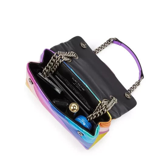 Cheapest ๐ KURT GEIGER LONDON Kensington Large Leather Bag Metallic Multi ๐งจ 6 Cheapest ๐ KURT GEIGER LONDON Kensington Large Leather Bag Metallic Multi ๐งจ - Image 4