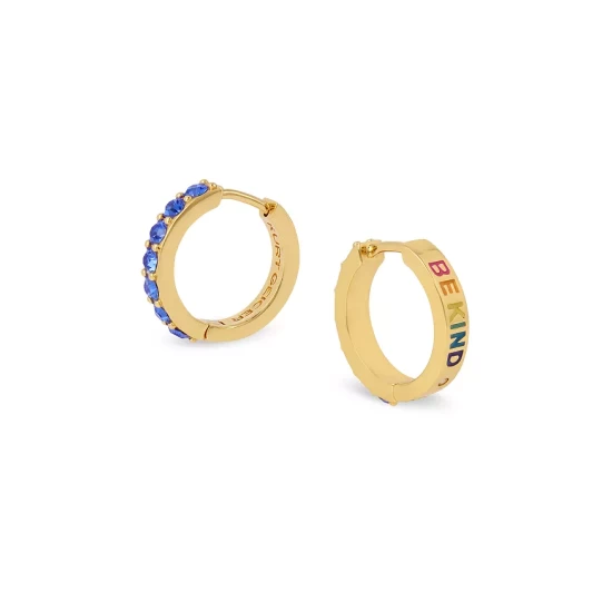 Cheapest 🎉 KURT GEIGER LONDON Color Crystal Huggie Hoop Earrings Fuchsia 😀 5 Cheapest 🎉 KURT GEIGER LONDON Color Crystal Huggie Hoop Earrings Fuchsia 😀 - Image 3