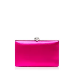 Best deal 😍 KURT GEIGER LONDON KENSINGTON CLUTCH Kensington Satin Clutch Bright Pink ✨ -Luxury Women Shoes Shop unnamed file 1140