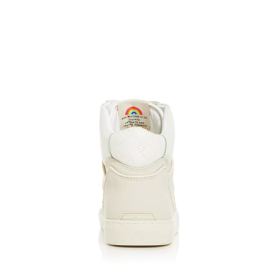 Promo 🌟 KURT GEIGER LONDON Men's Laney High Top 👟 Sneakers Dark Beige 🔔 5 Promo 🌟 KURT GEIGER LONDON Men's Laney High Top 👟 Sneakers Dark Beige 🔔 - Image 3