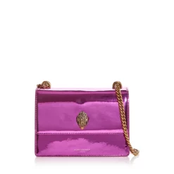 Cheap 🌟 KURT GEIGER LONDON Shoreditch Small Leather Crossbody Bag Bright Pink ⌛