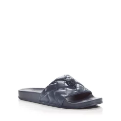 Brand new 💯 KURT GEIGER LONDON Men's Milo Eagle Quilted Slide 🩴 Sandals Black ✨ -Luxury Women Shoes Shop unnamed file 1161