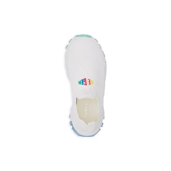 Cheap โ๏ธ KURT GEIGER LONDON ๐ง Girls' Mini Lettie Knit ๐ Sneakers - Toddler, Little Kid, Big Kid White ๐ 4 Cheap โ๏ธ KURT GEIGER LONDON ๐ง Girls' Mini Lettie Knit ๐ Sneakers - Toddler, Little Kid, Big Kid White ๐ - Image 2