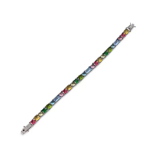 Cheap 🤩 KURT GEIGER LONDON Rainbow Tennis Bracelet Multi 🌟 5 Cheap 🤩 KURT GEIGER LONDON Rainbow Tennis Bracelet Multi 🌟 - Image 3
