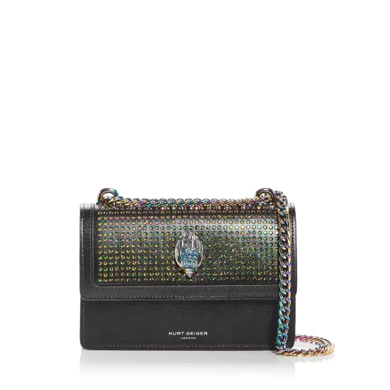 Best Pirce ๐ฏ KURT GEIGER LONDON Shoreditch Small Crystal Embellished Leather Crossbody Charcoal ๐ 3 Best Pirce ๐ฏ KURT GEIGER LONDON Shoreditch Small Crystal Embellished Leather Crossbody Charcoal ๐