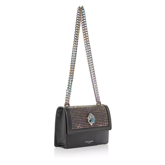Best Pirce ๐ฏ KURT GEIGER LONDON Shoreditch Small Crystal Embellished Leather Crossbody Charcoal ๐ 6 Best Pirce ๐ฏ KURT GEIGER LONDON Shoreditch Small Crystal Embellished Leather Crossbody Charcoal ๐ - Image 4