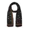 Best Sale 🌟 KURT GEIGER LONDON Icon Print Oblong Scarf Black/multi 😍 -Luxury Women Shoes Shop unnamed file 1236