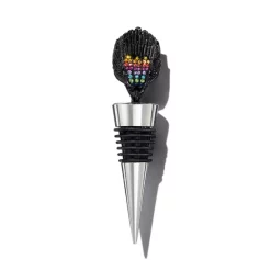 Flash Sale 😀 KURT GEIGER LONDON Rainbow Wine Bottle Topper - 150th Anniversary Exclusive Multi ⌛