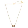 Flash Sale ❤️ KURT GEIGER LONDON Butterfly Pendant Necklace, 16" Multi/gold 🥰 -Luxury Women Shoes Shop unnamed file 1272