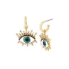 Best Sale 😀 KURT GEIGER LONDON Evil Eye Crystal Drop Earrings Teal 🎉 -Luxury Women Shoes Shop unnamed file 1305