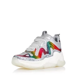 Best reviews of โ๏ธ KURT GEIGER LONDON ๐ฉ Women's London ๐ Sneakers Silver/comb ๐