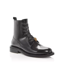 Brand new ⭐ KURT GEIGER LONDON Men's Bank Combat 🥾 Boots Charcoal 😍