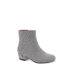 Coupon ⭐ KURT GEIGER LONDON 👧 Girls' Mini Burlington 🥾 Boots - Toddler, Little Kid, Big Kid Silver 👍