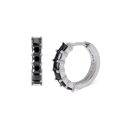 New ๐ KURT GEIGER LONDON Multicolor Be Kind Huggie Earrings Black/silver โจ 5 New ๐ KURT GEIGER LONDON Multicolor Be Kind Huggie Earrings Black/silver โจ - Image 3