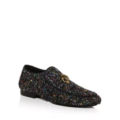 Wholesale 🤩 KURT GEIGER LONDON Men's Hugh Eagle Tweed Loafers Charcoal 🤩