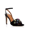 Best Pirce 🤩 KURT GEIGER LONDON 👩 Women's Octavia Embellished High Heel 🩴 Sandals Charcoal 🔔 -Luxury Women Shoes Shop unnamed file 136
