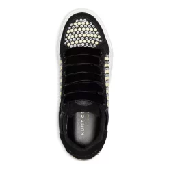 Hot Sale ⭐ KURT GEIGER LONDON 👩 Women's Southbank Crystal & Imitation Pearl Embellished 👟 Sneakers Charcoal ⌛ -Luxury Women Shoes Shop unnamed file 1375