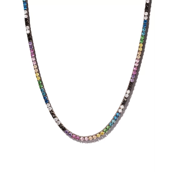 Best deal ๐ KURT GEIGER LONDON Multicolor Tennis Necklace - 150th Anniversary Exclusive ๐ 3 Best deal ๐ KURT GEIGER LONDON Multicolor Tennis Necklace - 150th Anniversary Exclusive ๐