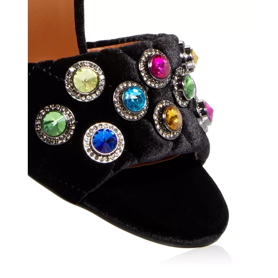 Best Pirce ๐คฉ KURT GEIGER LONDON ๐ฉ Women's Octavia Embellished High Heel ๐ฉด Sandals Charcoal ๐ 7 Best Pirce ๐คฉ KURT GEIGER LONDON ๐ฉ Women's Octavia Embellished High Heel ๐ฉด Sandals Charcoal ๐ - Image 5