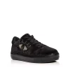 Brand new 💯 KURT GEIGER LONDON KURT GIEGER LONDON Men's Laney Velvet Embellished Low Top 👟 Sneakers Black 👍 -Luxury Women Shoes Shop unnamed file 1450