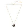 Best Pirce 🤩 KURT GEIGER LONDON Signature Heart Pendant Necklace, 16" Black 👏 -Luxury Women Shoes Shop unnamed file 1453
