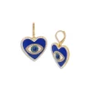 Flash Sale 🎉 KURT GEIGER LONDON Evil Eye Heart Drop Earrings In Gold Tone Blue/gold 👍 -Luxury Women Shoes Shop unnamed file 1455