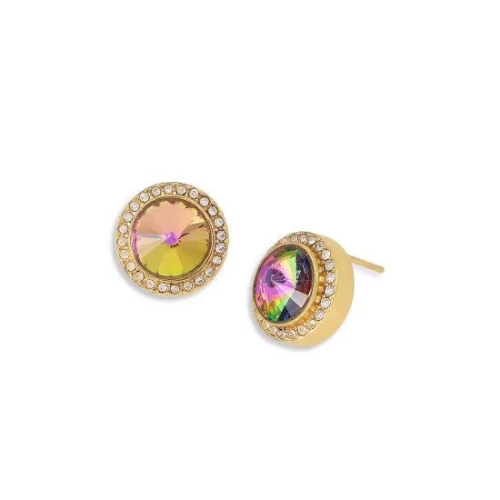 Promo ๐ KURT GEIGER LONDON Jewel Stud Earrings In Gold Tone Multi ๐ฅฐ 3 Promo ๐ KURT GEIGER LONDON Jewel Stud Earrings In Gold Tone Multi ๐ฅฐ