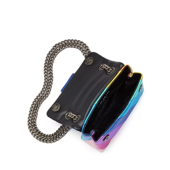 Top 10 🌟 KURT GEIGER LONDON Mini Kensington Leather Crossbody Metallic Multi 👍 8 Top 10 🌟 KURT GEIGER LONDON Mini Kensington Leather Crossbody Metallic Multi 👍 - Image 6