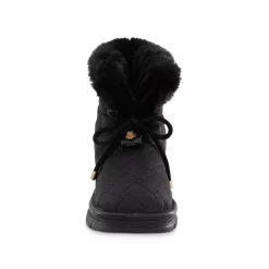 Best Pirce 😀 KURT GEIGER LONDON 👧 Girls' Orson Puffer Booties - Toddler, Little Kid, Big Kid Black 🥰 -Luxury Women Shoes Shop unnamed file 1523