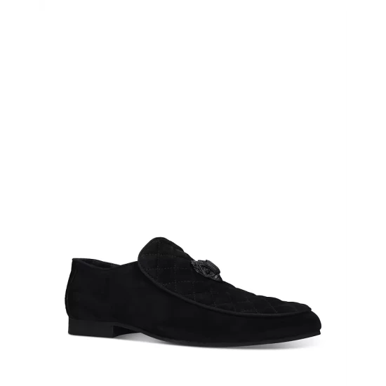 Best Pirce ⭐ KURT GEIGER LONDON Men's Hugh Eagle Head Drench Quilted Slip On Loafers Black ✔️ 3 Best Pirce ⭐ KURT GEIGER LONDON Men's Hugh Eagle Head Drench Quilted Slip On Loafers Black ✔️