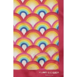 Best Sale 🤩 KURT GEIGER LONDON Rainbow Print Square Scarf Multi 🌟 -Luxury Women Shoes Shop unnamed file 1589