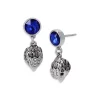 Cheap 🎉 KURT GEIGER LONDON Eagle Drop Earrings Blue/silver 🔥 -Luxury Women Shoes Shop unnamed file 1612
