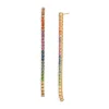 Hot Sale 🛒 KURT GEIGER LONDON Rainbow Crystal Tennis Earrings Multi 😍 -Luxury Women Shoes Shop unnamed file 1660