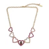 Best Sale 😉 KURT GEIGER LONDON Crystal Heart, & Eagle Collar Necklace, 16-18" Pink/white ✨ -Luxury Women Shoes Shop unnamed file 1662
