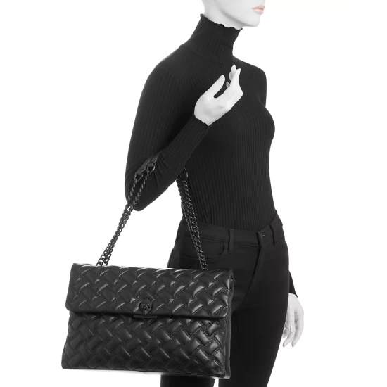 Discount ๐ KURT GEIGER LONDON Kensington Drench XXL Quilted Leather Shoulder Bag Black ๐ 4 Discount ๐ KURT GEIGER LONDON Kensington Drench XXL Quilted Leather Shoulder Bag Black ๐ - Image 2