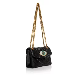 Cheapest 🧨 KURT GEIGER LONDON Mini Kensington Leather Crossbody Black 😍 -Luxury Women Shoes Shop unnamed file 186