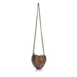 Best deal 👍 KURT GEIGER LONDON Kensington Leopard Print Heart Shape Crossbody Medium Brown 🧨 -Luxury Women Shoes Shop unnamed file 220