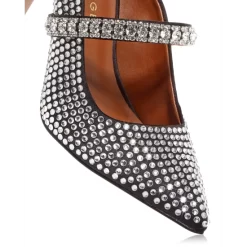 Best reviews of 🎉 KURT GEIGER LONDON 👩 Women's Duke Embellished High Heel Mules Charcoal ❤️ -Luxury Women Shoes Shop unnamed file 230
