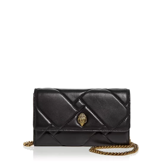 Brand new ๐ฅฐ KURT GEIGER LONDON Kensington Quilted Leather Chain Wallet Black ๐งจ 2 Brand new ๐ฅฐ KURT GEIGER LONDON Kensington Quilted Leather Chain Wallet Black ๐งจ