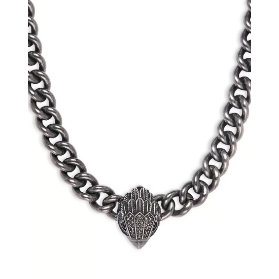 Cheap ๐ KURT GEIGER LONDON Pavรฉ Signature Eagle Chain Link Pendant Necklace In Silver Tone, 16"-18" Black/silver ๐ 2 Cheap ๐ KURT GEIGER LONDON Pavรฉ Signature Eagle Chain Link Pendant Necklace In Silver Tone, 16"-18" Black/silver ๐