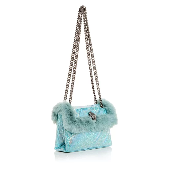 Budget ๐ KURT GEIGER LONDON Faux Fur Mini Kensington Shoulder Bag Light Pastel ๐ 6 Budget ๐ KURT GEIGER LONDON Faux Fur Mini Kensington Shoulder Bag Light Pastel ๐ - Image 4