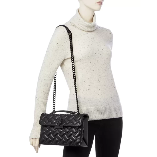 Hot Sale ๐ KURT GEIGER LONDON Kensington Drench Leather Shoulder Bag Black ๐ 4 Hot Sale ๐ KURT GEIGER LONDON Kensington Drench Leather Shoulder Bag Black ๐ - Image 2